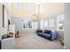 Light-filled bedroom with high ceilings, ample natural light, and a cozy, inviting atmosphere at 8390 Coyote Dr, Castle Pines, CO 80108