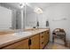 Bathroom with double sinks and plenty of counterspace at 9300 E Florida Ave # 1202, Denver, CO 80247