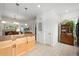 Open-concept kitchen and dining area with access to other rooms in the house at 9300 E Florida Ave # 1202, Denver, CO 80247