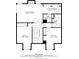 Second floor plan showing layout of primary bedroom, bathrooms, bedrooms, and hall at 7356 S Miller Ct, Littleton, CO 80127