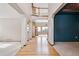 Inviting foyer featuring hardwood floors and staircase at 5395 S Flanders Way, Centennial, CO 80015