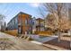 Modern townhouse exterior showcasing balconies, brick accents, and contemporary design elements at 2230 W 36Th Ave, Denver, CO 80211