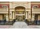 Elegant entrance to the building boasts stone accents, manicured landscaping and secure access at 1950 N Logan St # 1109, Denver, CO 80203