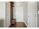 Inviting entryway featuring storage and a bench is perfect for organizing your personal belongings at 1950 N Logan St # 1109, Denver, CO 80203