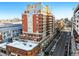 Beautiful high rise brick building featuring stunning architectural details and a captivating urban view at 1950 N Logan St # 1109, Denver, CO 80203