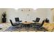 Stylish lobby area with modern seating, patterned tile flooring, and a welcoming atmosphere at 1950 N Logan St # 1109, Denver, CO 80203