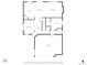 Detailed first-floor floorplan of the house, showing kitchen, living room, dining, garage and other spaces at 3762 White Rose Loop, Castle Rock, CO 80108