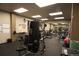 A well-equipped gym with weight machines and treadmills at 720 16Th St # 513, Denver, CO 80202