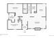 Floorplan of the home's first floor shows a primary bedroom, living room, bathroom, kitchen, and Gathering room at 5704 Ammons St, Arvada, CO 80002