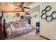 Inviting living room featuring wood ceiling, and comfortable seating area at 5704 Ammons St, Arvada, CO 80002