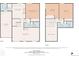 Detailed floor plan showcasing layout of the home including the kitchen, bedrooms, bathrooms, living room and garage at 19616 E Milan Cir, Aurora, CO 80013