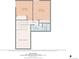 Floor plan showcasing layout of the second floor including the bedrooms and bathroom at 19616 E Milan Cir, Aurora, CO 80013