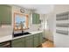 Bright kitchen features a stainless steel dishwasher, sink, and updated countertops at 3075 N Elm Ave, Denver, CO 80207