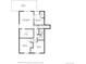 Second floor plan with primary bedroom, walk-in closet, two additional bedrooms, and a balcony at 4468 S Zenobia St, Denver, CO 80236