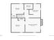 Basement layout featuring two bedrooms, a bathroom, and a laundry room at 5780 W 5Th Ave, Lakewood, CO 80226