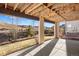 An outdoor patio with views of the Colorado landscape at 10659 Montecito Dr, Lone Tree, CO 80124