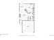 First floor plan featuring a kitchen, living room, dining room, and garage at 21961 E Crestline Pl, Aurora, CO 80015