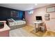 Stylish bedroom with a daybed, workspace and colorful accents, ideal for relaxation or work at 3253 S Kalispell St, Aurora, CO 80013