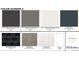 Exterior color scheme for fascias, siding, garage door, board, entry door, roof, stoneworks, and windows at 622 Saddle Dr, Erie, CO 80516