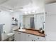 Well-lit bathroom with modern fixtures and a spacious vanity at 7240 W Custer Ave # 205, Lakewood, CO 80226
