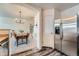 Dining area with table and chairs, visible from kitchen at 431 Black Feather Loop # 817, Castle Rock, CO 80104