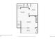 2-story floor plan; Living room with fireplace, balcony and storage at 431 Black Feather Loop # 817, Castle Rock, CO 80104