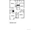Second floor plan featuring four bedrooms, two baths, laundry room and walk-in closets at 43124 Kawana Gulch St, Elizabeth, CO 80107