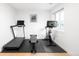 Home gym featuring modern exercise equipment, including a treadmill and exercise bike, for convenient workouts at 4362 Peach Ct, Boulder, CO 80301
