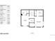 Second floor plan featuring bedrooms, walk-in closet, and two bathrooms at 6430 Silver Mesa Dr # D, Highlands Ranch, CO 80130