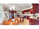 Stylish kitchen with stainless steel appliances and granite countertops at 6430 Silver Mesa Dr # D, Highlands Ranch, CO 80130