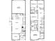 Detailed floor plan showcasing the home's layout with kitchen, living areas, bedrooms, and garage at 21152 E 63Rd Dr, Aurora, CO 80019