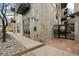 Building exterior featuring modern architecture and gated entry at 1050 Cherokee St # 403, Denver, CO 80204