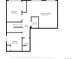 Basement floorplan featuring a rec room, bedroom, laundry and utility room at 16747 E 97Th Pl, Commerce City, CO 80022