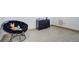 Bedroom with chair, dark dresser, and wood-look flooring at 16747 E 97Th Pl, Commerce City, CO 80022