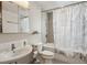 Bathroom with a shower-tub combo at 6062 S Emporia Cir, Englewood, CO 80111