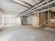 Unfinished basement providing plenty of space to customize at 1876 Chaffee Crest Dr, Berthoud, CO 80513