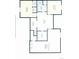Basement floor plan showing layout of rooms, storage, walk-in closets, and approximate measurements at 160 Las Lunas St, Castle Rock, CO 80104