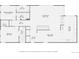 Detailed floor plan showcasing the layout of the home at 345 S Forest St, Denver, CO 80246