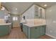 Modern kitchen featuring sleek countertops, updated appliances, and stylish cabinetry at 1328 Holly St, Denver, CO 80220