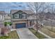 Beautiful two-story home featuring a two-car garage and well-manicured front yard at 1192 S Fultondale Cir, Aurora, CO 80018