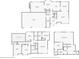 Detailed floor plan showcasing the layout of the home with labelled rooms, dimensions, and features at 5694 S Pagosa Ct, Centennial, CO 80015