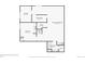 Basement floorplan showing a bedroom, utility closet, storage, bathroom and a finished basement at 9810 Venneford Ranch Rd, Highlands Ranch, CO 80126
