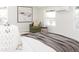 Bright bedroom with modern decor, offering a tranquil and stylish retreat at 1390 S Jasmine Way, Denver, CO 80224