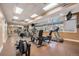 Well-equipped fitness center with various cardio and strength training machines at 1827 N Grant St # 1104, Denver, CO 80203