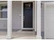 Home exterior showcasing the front door with modern architectural details at 2351 Monte Vista St, Fort Lupton, CO 80621