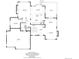 Detailed main floor plan showing layout of living room, kitchen, and Gathering room at 6930 Hyland Hills St, Castle Pines, CO 80108