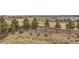 Landscaped property features community views and a fence border at 14734 Domino Dr, Parker, CO 80134