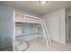 Unique bedroom with loft bed, desk area and ample space at 619 Brennan Cir, Erie, CO 80516
