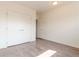 Bright bedroom features gray floors and a double door closet at 722 W 6Th Ave, Denver, CO 80204