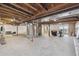Unfinished basement offering potential for customization at 6503 S Quemoy Way, Aurora, CO 80016